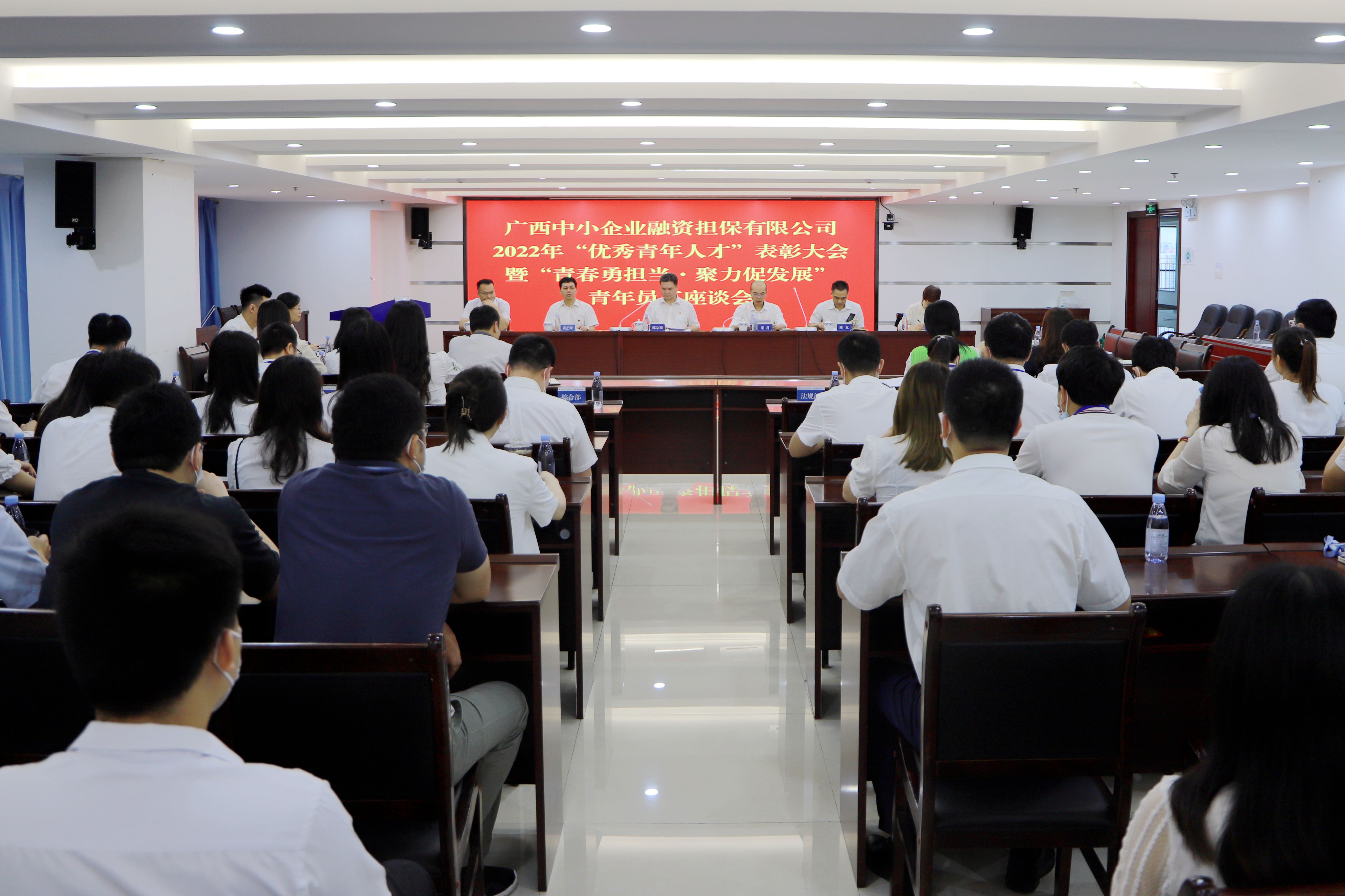 黨委書記講專題黨課，熱議建團百年有我！中小擔(dān)保召開“優(yōu)秀青年人才”表彰大會暨“青春勇?lián)?dāng) 聚力促發(fā)展”青年員工座談會